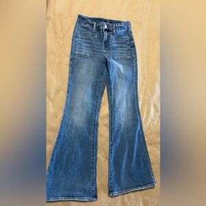 Express Women's Denim 70’s Flare Jeans size 0/2/4